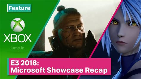 E3 2018 Microsoft Showcase Recap Youtube