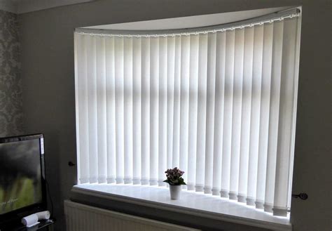 Curved Track Vertical Blinds • London Blind Company • Bexleyheath