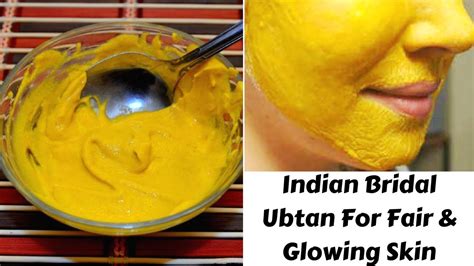 Indian Bridal Ubtan For Instant Fair And Glowing Skin Homemade Ubtan