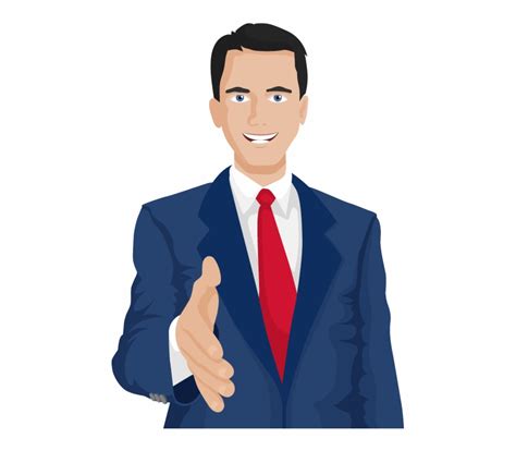 Businessman Vector Characters Png Download Cartoon Transparent