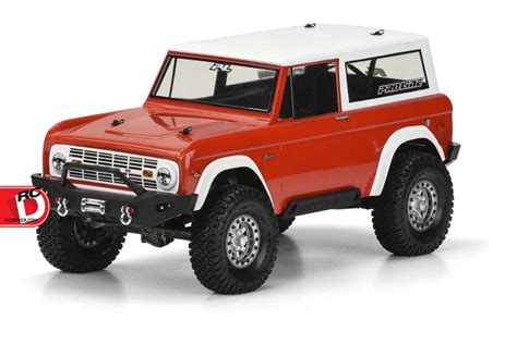 1973 Ford Bronco Clear Body From Pro Line Rc Driver