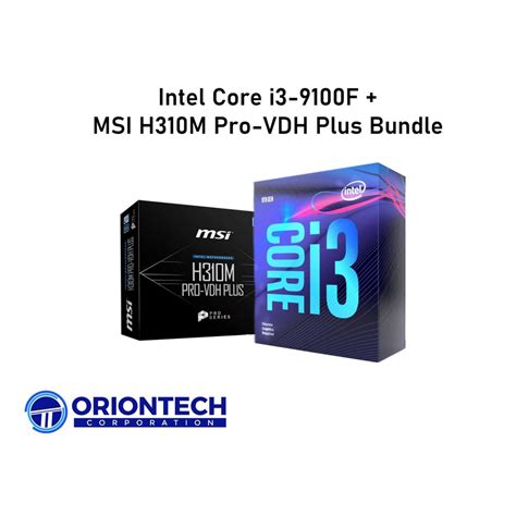 The following is a list of intel core i3 brand microprocessors. MSI H310M Pro VDH Plus Motherboard Socket 1151 + Intel ...