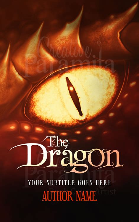 The Dragon Premade Book Cover