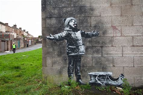 New Banksy Artwork In Port Talbot Netfloor Usa Banksy Artist Famous