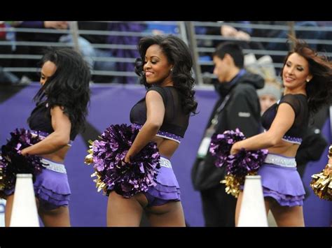 Baltimore Ravens Ravens Cheerleaders Cheerleading Pictures Nfl