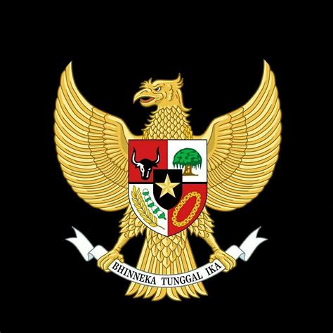 Burung Garuda Lambang NKRI Indonesian Flag Emblems Indonesia