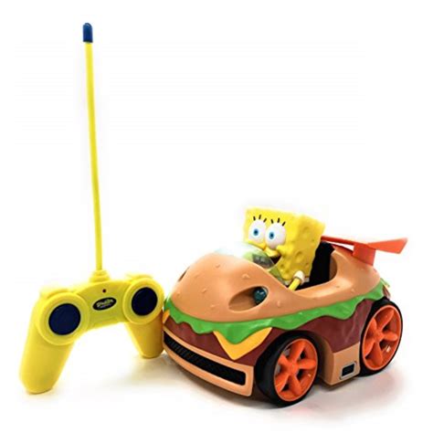 Nickelodeon Spongebob Squarepants Rc Car Krabby Patty Hamburger Style
