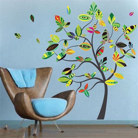 Abstract Tree Wall Decal Tree Wall Decal Murals Primedecals