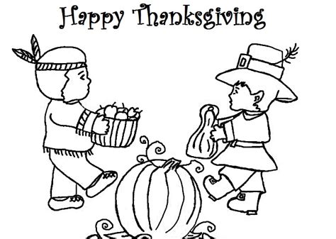 Happy thanksgiving coloring pages 2020 : Happy Thanksgiving Coloring Pages For Kids