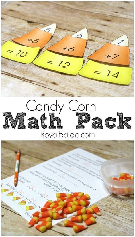 Juicy Candy Corn Math Pack For Addition Estimation Etc Royal Baloo