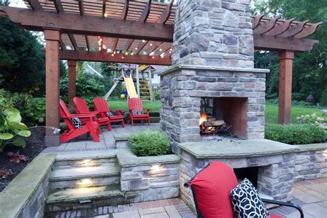 Double Sided Outdoor Gas Fireplace I Am Chris