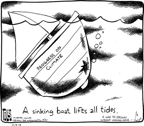 Editorial Cartoon Climate Change The Boston Globe