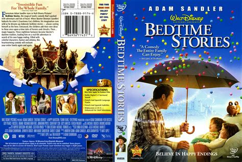 Bedtime Stories 2008 Dvd Cover Dvd Covers And Labels