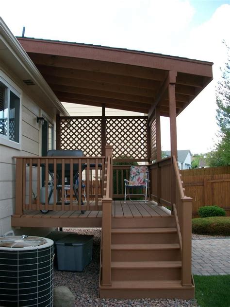 20 Shed Roof Over Deck Pictures