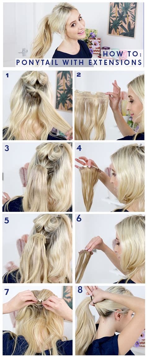 Shop curly ponytail hair extensions 3. How To: Ponytail with Hair Extensions / Hair Extensions ...