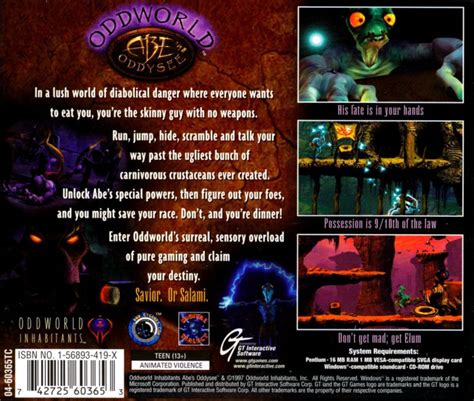 Oddworld Abes Oddysee 1997