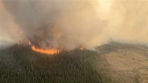 Wildfire Updates From Clear Hills County Along With The Peace River