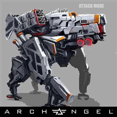 Archangel Enemy Concepts Momo Koshu Cool Robots Koshu Robots Concept