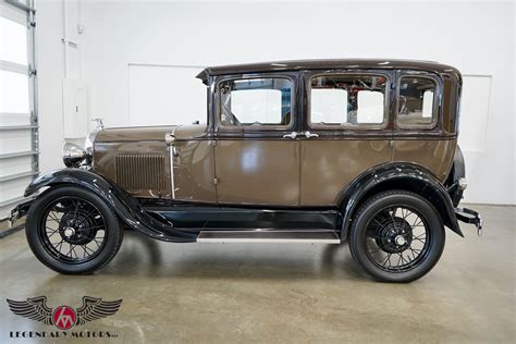 1929 Ford Model A Fordor Sedan Legendary Motors Classic Cars