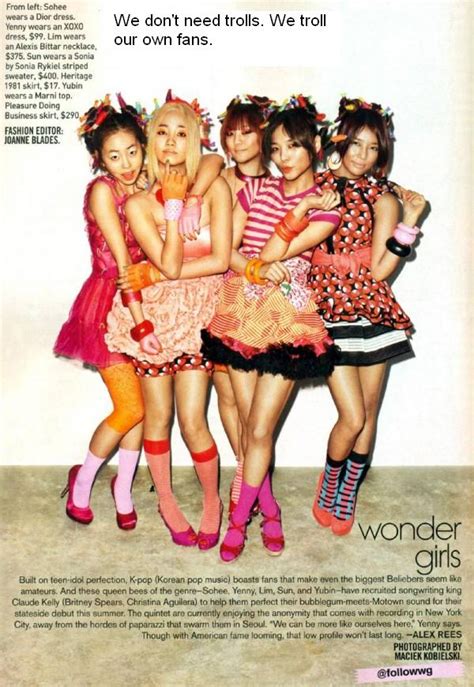 Anti Kpop Fangirl Wonder Girls And An Awful Photoshoot