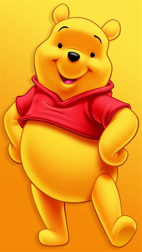 Illustration Of Winnie The Pooh Iphone Background