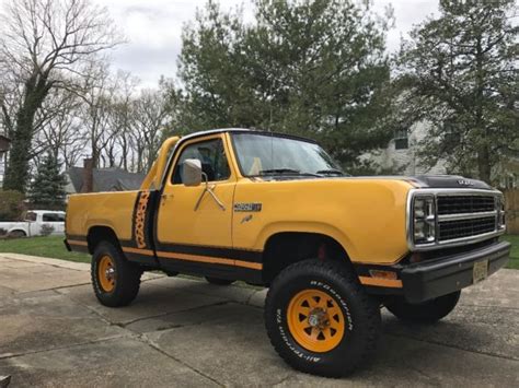 1980 Dodge Macho Power Wagon For Sale Photos Technical Specifications