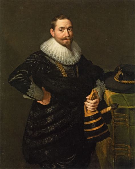 Portrait Of A Nobleman By Paulus Moreelse Artpaintingartist