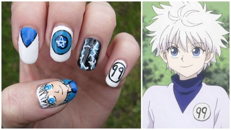 Killua Nails Design Killuas Greed Island 2011 Anime Adaptation