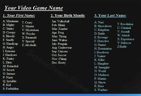 Ideas can be saved and copied. Pin on Name Generator game