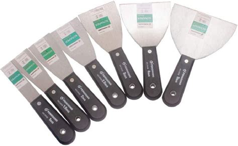 7 Pieces Of Scrapers And Putty Knives Set Utility Expert Filling Knife