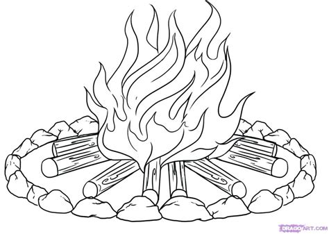 Fire Coloring Pages Printable At Free Printable