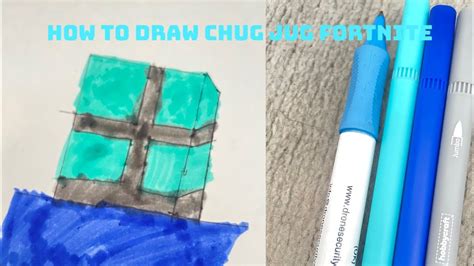 How To Draw Fortnite Chug Jug Easy Youtube