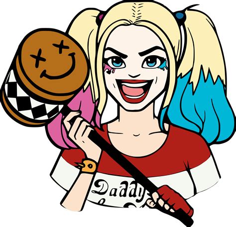 Harley Quinn Svg Harley Quinn Png Joker Svg Inspire Uplift
