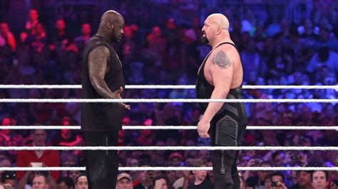 nba legend shaquille o neal pitches wrestling match against former nemesis paul wight a k a big