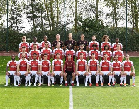 Arsenal 201819 Squad Photo Released Arsenal True Fans