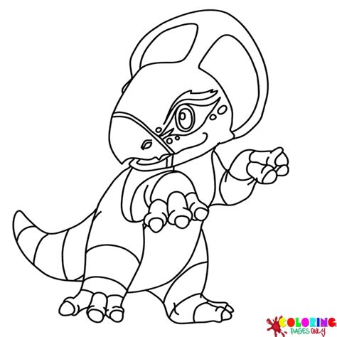 23 Free Printable Protoceratops Coloring Pages