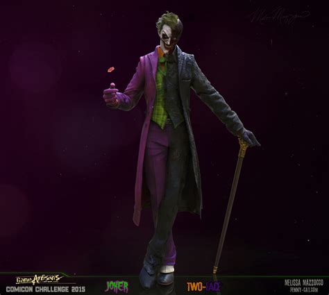 Comicon15 3d The Joker Two Face Zbrushcentral