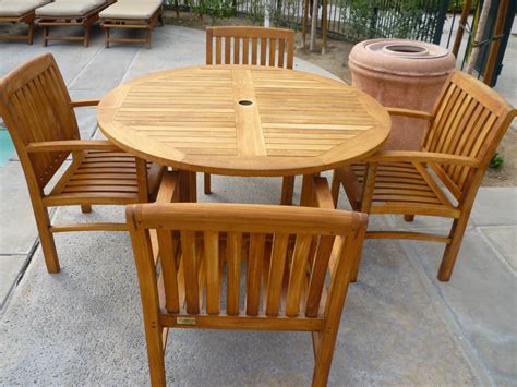 Wintertime Care For Outdoor Teak Furniture In San Diego Orange County