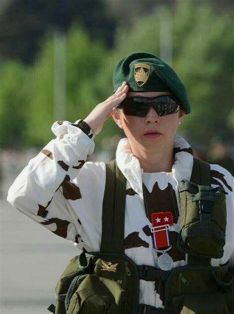 Military Girl Chilean Armed Forces Bbb Movie Stars Tactical Soldier Captain Hat Religion