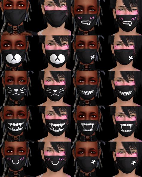 Zničenie Tvrdohlavý Bzučať The Sims 4 Face Mask Mod Spodina Konflikt