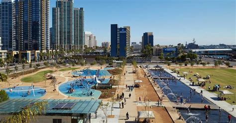 San Diego Splash It Up At Waterfront Park