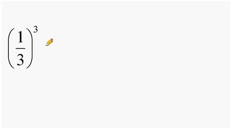 Fractions And Exponents Raising Fractions To A Power