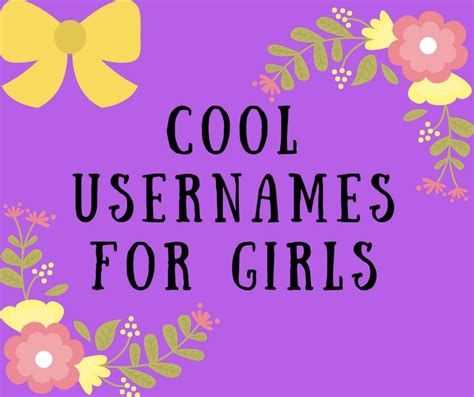 So, techspirited has got you some cool and funny usernames for roblox. Cool Usernames for Girls | TurboFuture