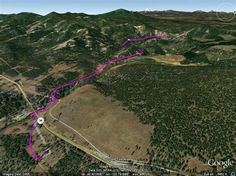 Mark Devils Corral Bizz Johnson Trail Bike Ride Maps