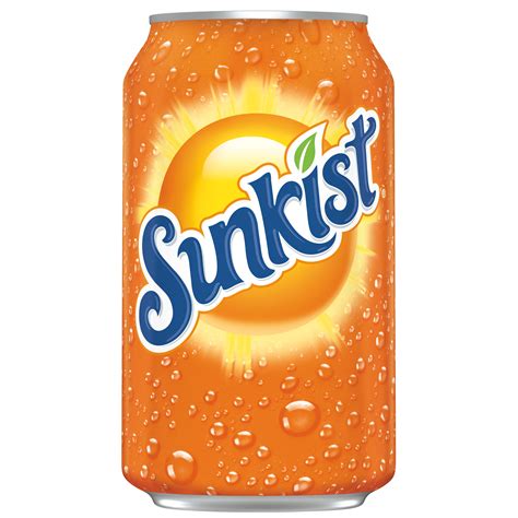 2 Pack Sunkist Orange Soda 12 Fl Oz Cans 12 Ct Sanguine
