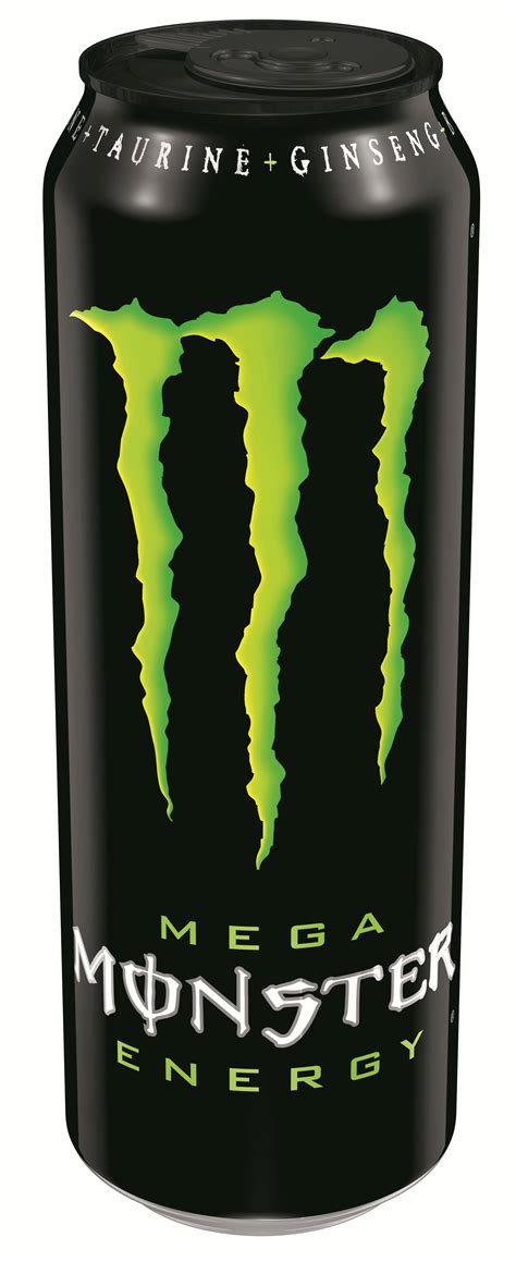 New Mega Monster Energy Drink Fl Oz Full Can Taurine B Vitamins L My