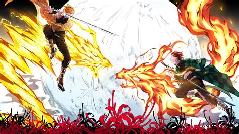 Epic Battle In Demon Slayer Anime