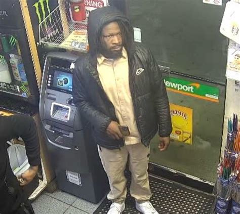 Police Seek The Publics Help In Identifying Man Wanted For Questioning In Robbery Newark