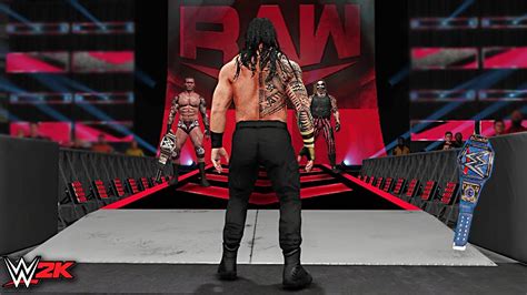 Roman Reigns Invades Wwe Raw And Destroys Randy Orton Ft The Fiend Wwe