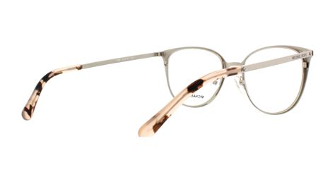 michael kors eyeglasses mk3017 1186 satin rose gold silver 51mm 725125984270 ebay